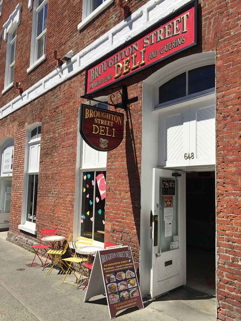 Home The Broughton Street Deli, one of Victoria's best restaurants